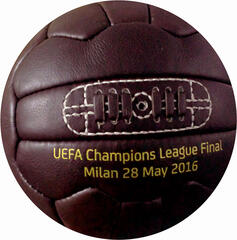 Retro football made of real leather