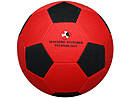 Neoprene Soccer Ball red/black