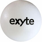 coated foam ball, white exyte