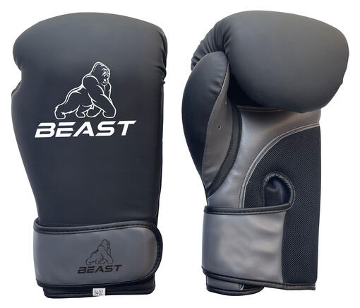 Boxhandschuh, schwarz/grau - Modell BF- SP