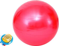 Gymnastic ball, red