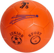 Soft-Football size 5: Ø 22cm, 400g size 4: Ø 20,7cm, 330g size 3: Ø 17cm, 300g